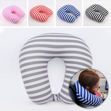 단추형비즈목베개