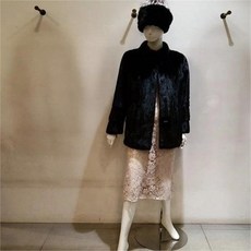 리가모피 NC13 밍크휘메일재킷 TSW0JM209BK