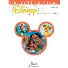 Chordtime Piano Disney: Level 2b Paperback, Faber Piano Adventures, English, 9781616777005