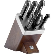 ZWILLING 즈윌링 칼날블럭 쌍둥이칼 7종세트 칼갈이 헹켈 구르메, 1개