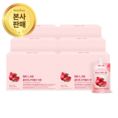 [본사출고] 뉴트리원 비비랩 콜라겐 곤약젤리 석류맛 저당젤리 곤약젤리 저칼로리간식 콜라겐젤리 저칼로리젤리 생기콜라겐 [원산지: 상품정보 제공고시에 표시], 6박스, 1.5kg