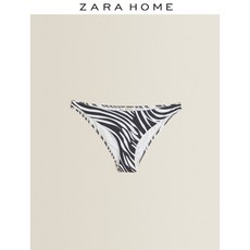ZARA 자라 홈 여성 홈웨어 zebra 무늬 비키니 팬티 섹시 인스 윈드 수영복 보텀스 41461610800