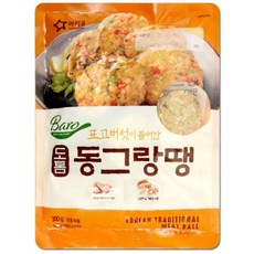 아워홈 도톰 동그랑땡 에어프라이어 300g, 3개