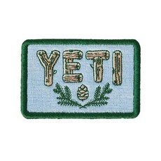 YETI Loggin Off 후크 앤 루프 패치, 3”x2”, Loggin' Off, Loggin' Off