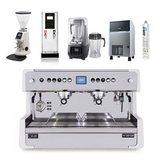 씨메 05 PID 카페 창업 패키지 반자동 커피 에스프레소 머신기 (벨로즈 그라인더+핫워터 디스펜서+제빙기+블렌더+파라곤 SR6 정수필터), 씨메 05 PID 패키지