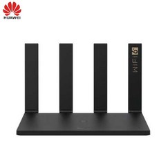 와이파이 속도 혁명 중국어 버전 화웨이 AX3 프로 라우터 쿼드 코어 와이파이 6 + 라우터 3000 Mbps 탭 쉬운 설정 연결|3G/4G 라우터|, 1개, black color, 단일