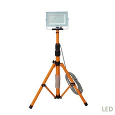 DRW63CD16 50w 등 세트 현장 잔디등 1구 삼각대 조명 LED LED등 투광등 공장 LED100W 용LED 투광기 경관 야외 지지대 야외정원등, 두리몰 본상품선택