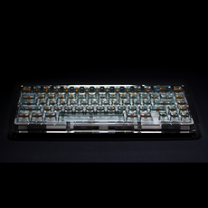 OSHID AMBER 3D LEGEND KEYCAP 투명 키캡, Grayish Green