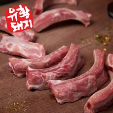 국내산 한돈 냉장 백종원 돼지 등갈비 (쪽갈비) 1kg, 1개