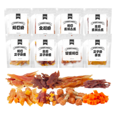 간식정복 반려동물 강아지간식 대용량 실속형, 1개, 500g, 치킨스위스트 - 간식정복강아지간식닭가슴살