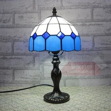 스테인그라스8인치바로크led조명침실무드등