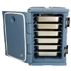 급식 배달 상자 밥차 출장뷔페 이동 단체 식품 박스, 레드ㅣ 90L+3단 트레이, 1개