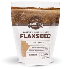 Manitoba Milling Company 매니토바 밀링 컴파니 섬유질 캐나다산 아마씨 454 g, 1 Pound, 454g