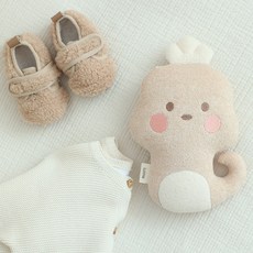 마롤로뜨 뱀띠 아기 애착인형 뱀뱀이 꼬물이 백일선물, 베이지_뱀뱀이, 1개