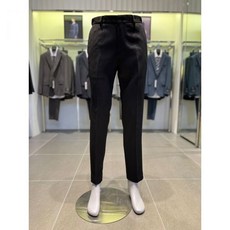 리버클래시 23 F/W 블랙 골지 히든밴딩 슬림핏 셋업 바지 LJW27284 백화점 아울렛 (2889919)