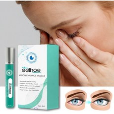 안구건조증 아이 롤러 세럼 황반변성 완화 아이케어 눈 마사지 피로해소 시력보호, 2개, 8g