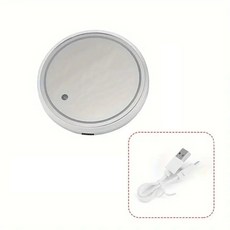 범용 자동차 컵 받침 거치대 LED 라이트 매트 병 센서 분위기 인테리어 액세서리 7 가지 색상, 01 7 color light, 1개