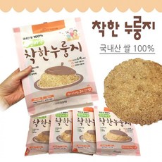 3대천왕 한입 바삭 착한 누룽지 건강한 영양간식, 단일상품