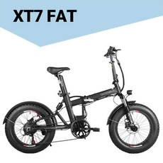 모토벨로 XT7 FAT 20인치 풀샥 접이식 전기자전거 삼성 20Ah 대용량 350W 모터, 블랙, PAS전용