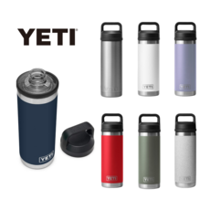 예티 램블러 18oz 텀블러 진공단열 워터보틀 처크 캡 YETI (532ml), 차콜, 18oz(532ml), 1개