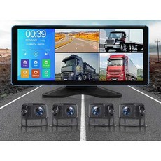 비브(VIVE) 무선후방카메라 캠핑카 고화질 카메라, 상세페이지 참고, 7인치 4채널 4G+128G