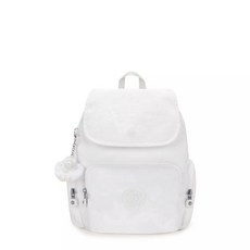 키플링 시티 지퍼 S 백팩 KI3523 Pure Alabaster
