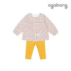 아가방 모던꽃오픈내의 BROWN 01P71765431