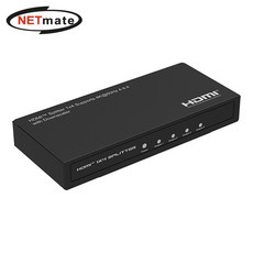 NETmate NM-PTP14 4K 60Hz HDMI 2.0 1:4 분배기