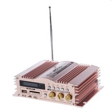 홍성 360 와트 12 볼트 2 Channel Hi-Fi 차 Stereo 증폭기 FM Radio MP3 AMP 스피커 & Remote, 단일, 단일