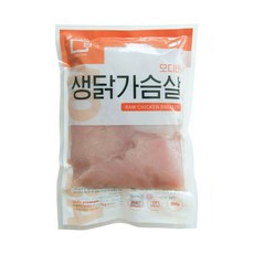 모디바 국내산 냉동 생닭가슴살 1kgX3팩 3kg, 500g, 6개