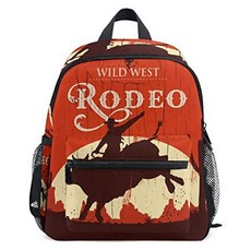 와일드 West RODEO 백팩 for Girl Boy PreSchool School 가방 백 Children 미니 여행 Daypack Primary Sch