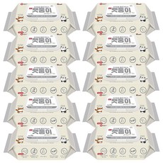 펫모닝 펫둥이 올바디 펫티슈 70매(캡형) X 10개 강아지물티슈, 70개입