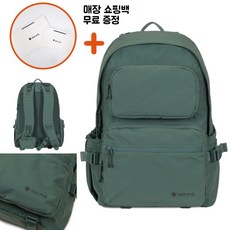 [백화점신상판/AS가능] 스노우피크 듀얼테크 백팩 25리터 가방 남성 여성 공용 빈티지 그린 초록 S24ZUFBP31VG, Free_ppJ, 1개