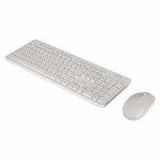COX CKM30W 무선 키보드 마우스 세트 (화이트), 단일상품