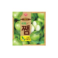 오뚜기 아임스틱_사과쨈(50T) 1000g 스틱형 딸기쨈, 1kg, 1개