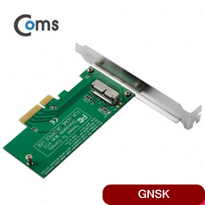 Coms SATA 변환 카드 PC 브라켓 철물브라켓 SSD 벽걸이티비브라켓 zbky, 1개, 상세페이지참조()