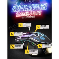 유명한 칼 마우스 11D 업그레이버전 반동제어 매크로 무반동 CF 모바일배그, 상세내용참조, 상세내용참조