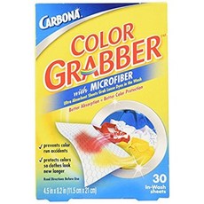 Carbona No Scent Color and Dirt Grabber Sheets 카르보나 무향 컬러 및 먼지 그래버 시트, 1개, 1개입