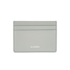 [질샌더] 로고 레더 카드지갑 J07VL0006 P5355 054 PASTEL GREY