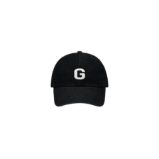 G LOGO DENIM WASHED BALL CAP-BLACK - (택1) 옵션 확인 필수!