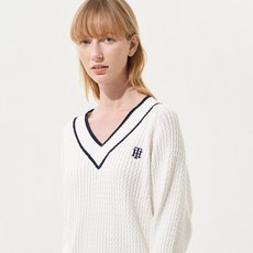 타미힐피거케이블니트