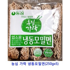 [C.P] 업소용 식자재 농심 가락 냉동모밀면(250gx5) 메밀국수 옥수수면 예산국수 메밀면 냉동중화면 오색국수 생면 중화면 중면 미역국수 소면 해초국수 국수 현미국수 옥수수국수 잔치국수 에그누들, 단일상품