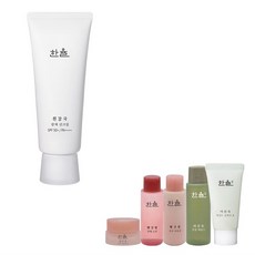 한율 흰감국 광채 선크림 SPF50+PA++++ +, 단품/흰감국 광채 선크림