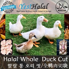 Yes!Global Halal Duck Cut 할랄 오리 컷 (2.4kg), 1팩, 2.4kg