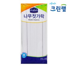 크린랲 이나우스 나무젓가락 30개입.(0130).길이 20cm, 30개입, 1개