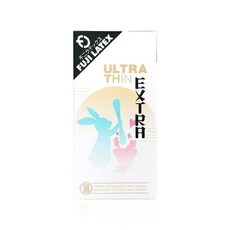 후지라텍스 UltraThin Extra 울트라씬 엑스트라 10개입 10box 총100개 초박형 콘돔, 10개
