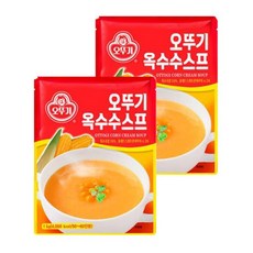 [더*이지] 오뚜기 오뚜기 옥수수스프 1kg x 2개 A+++, 더*이지 1