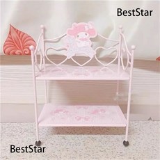 BestStar 굿즈 소품 선반 산리오 철제 테이블 정리대, 마이멜로디 선반