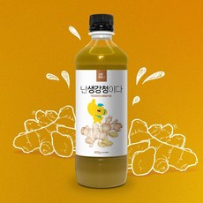 서울오두막 고향생강나 난생강청이다 생강차 600g, 1개