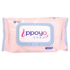 아이뽀요 물티슈 캡형 100매, 1개